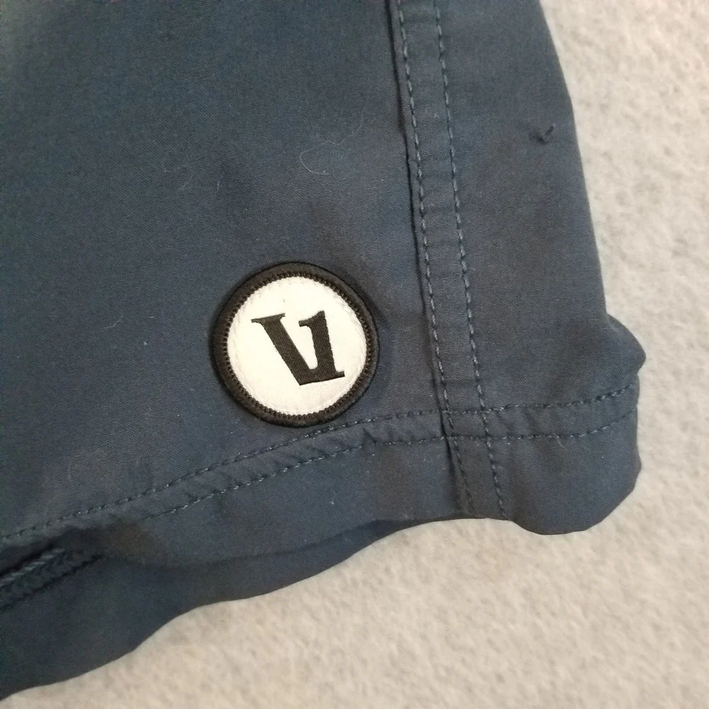 Vuori Navy Blue Men’s Swim Board Shorts